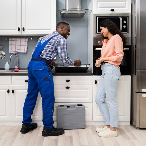 can you provide an estimate for cooktop repair before beginning any work in Bahama NC